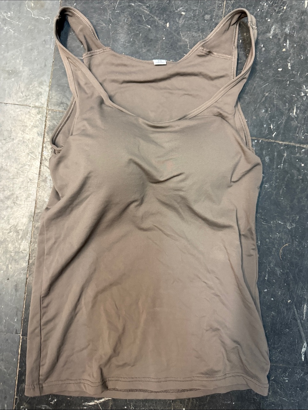 Women's Sleeveless Tank Top - Brown